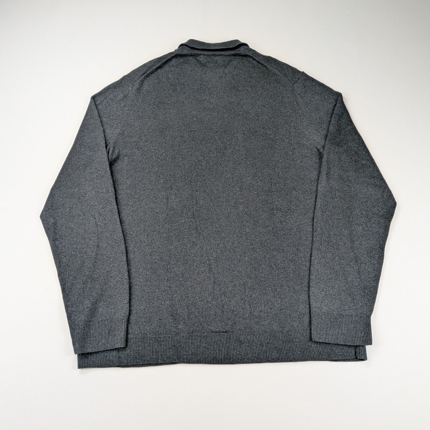 Maglione polo Eddie Bauer vintage anni 90 cotone cashmere - L Tall / XL