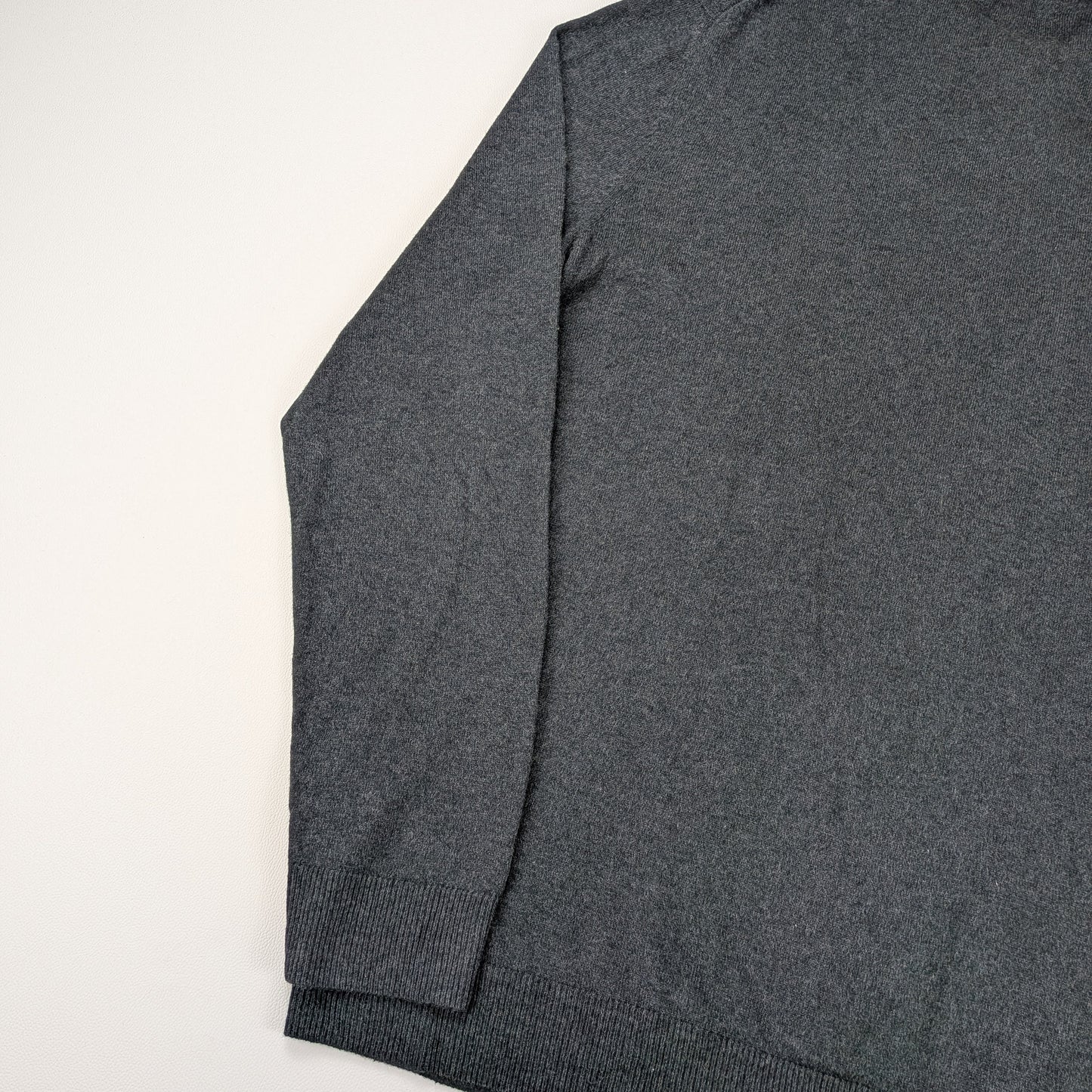 Maglione polo Eddie Bauer vintage anni 90 cotone cashmere - L Tall / XL
