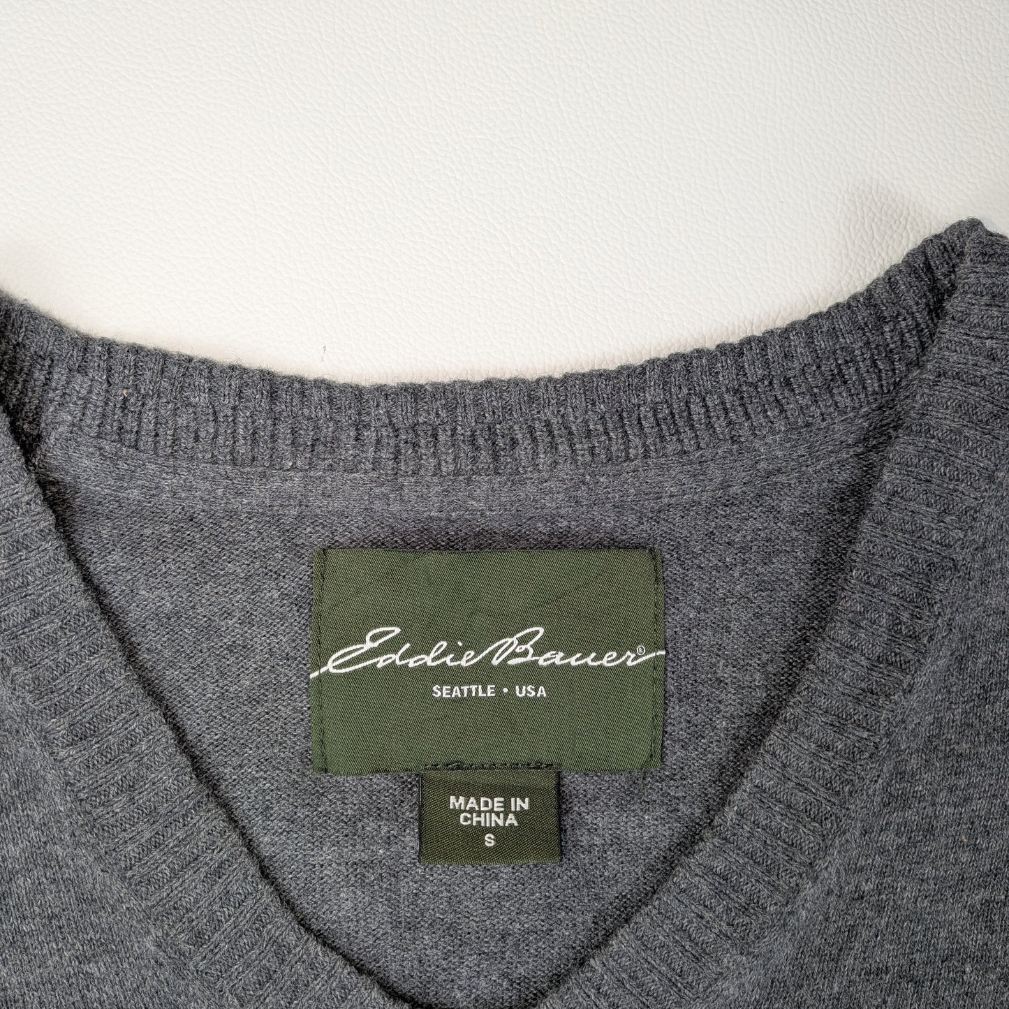 Maglione vintage Eddie Bauer cashmere cotone - S/M