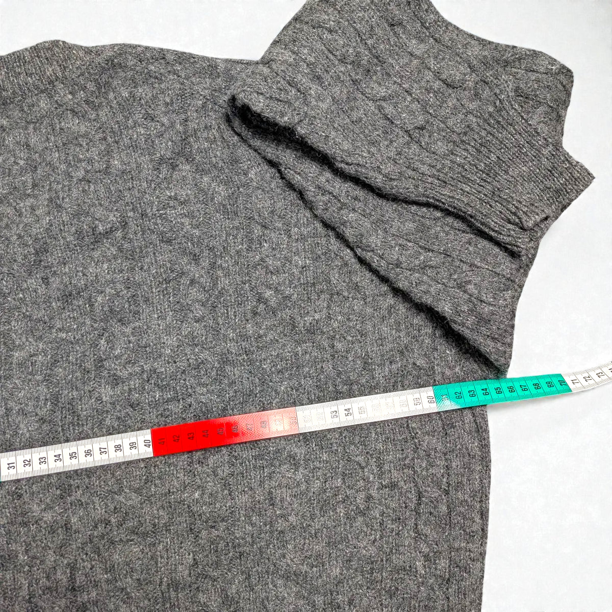 Maglione vintage in lana Shetland - L
