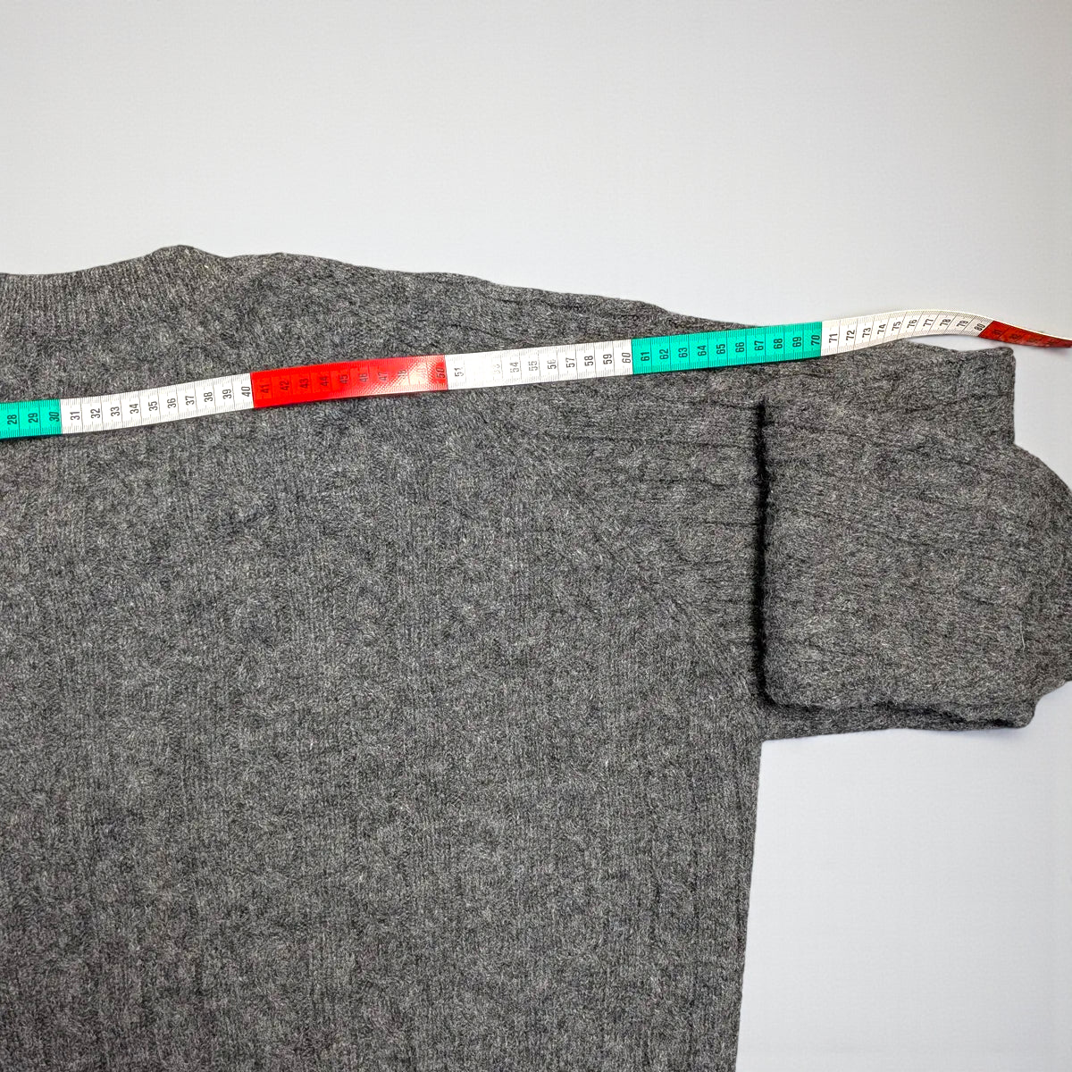 Maglione vintage in lana Shetland - L