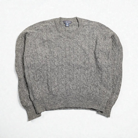 Maglione vintage in lana Shetland - L