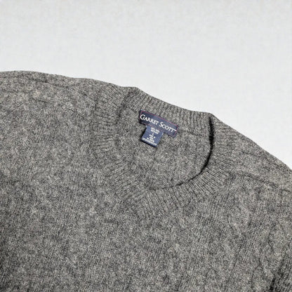 Maglione vintage in lana Shetland - L