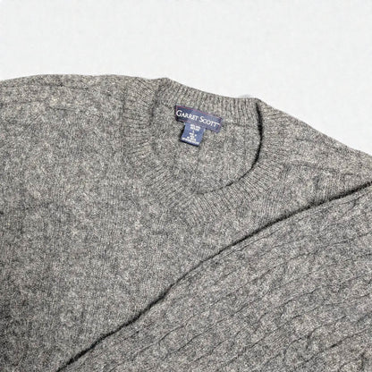 Maglione vintage in lana Shetland - L