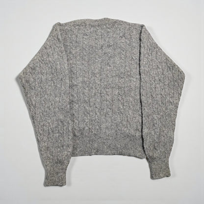 Maglione vintage in lana Shetland - L