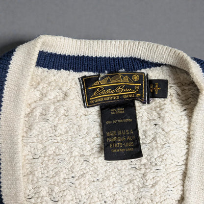 Vintage Eddie Bauer sweater made in USA from the 1980s/1990s - L