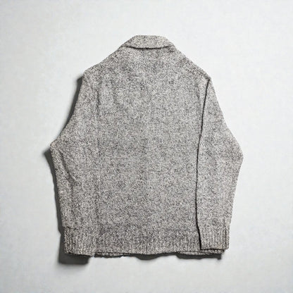 Cardigan vintage Eddie Bauer con collo sciallato - S