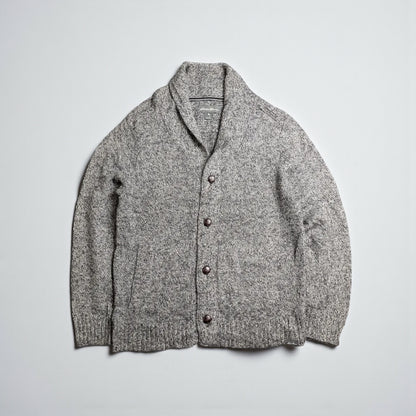 Cardigan vintage Eddie Bauer con collo sciallato - S