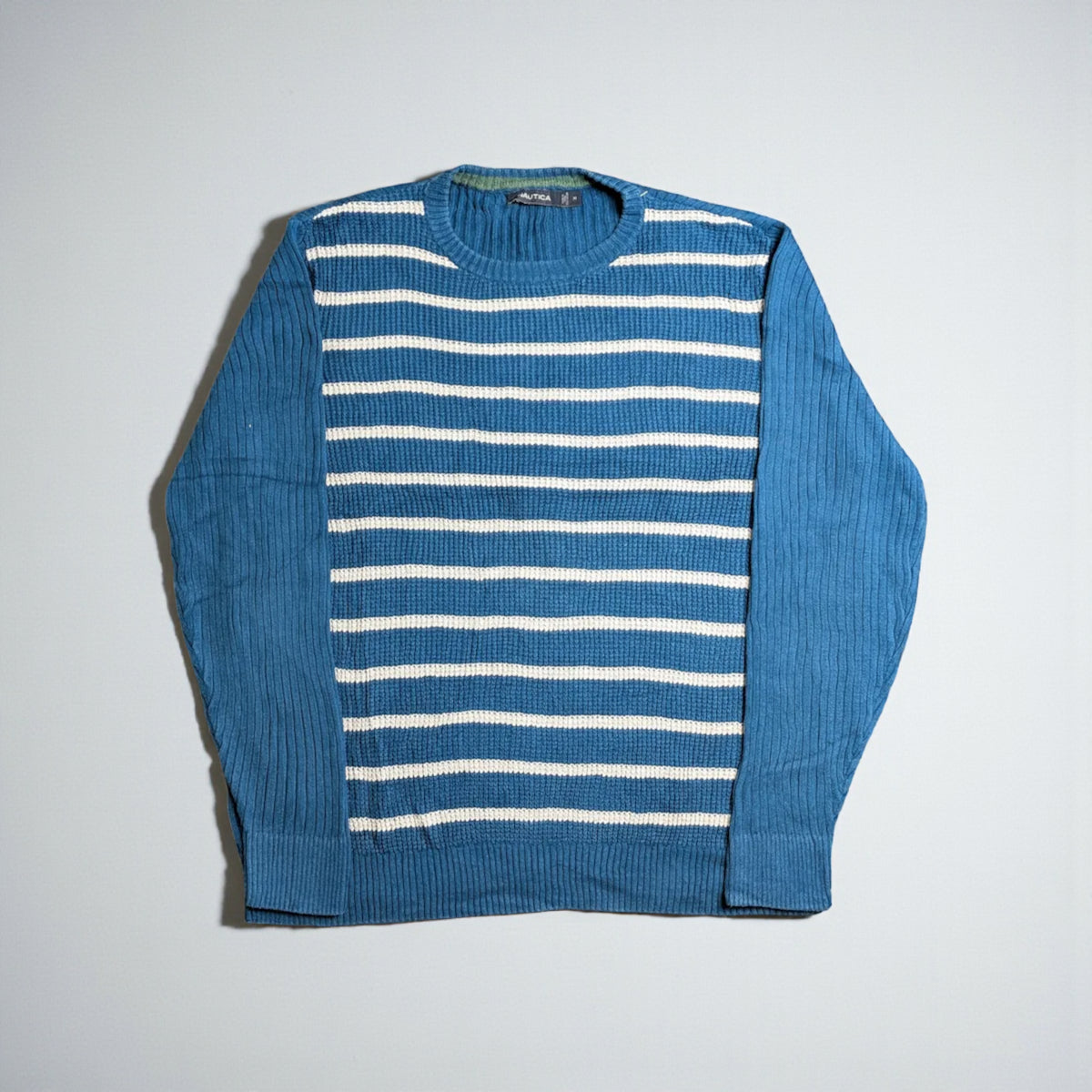 Nautica Vintage Preppy Sailing Sweater - M