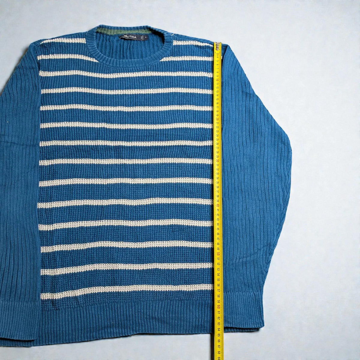 Nautica Vintage Preppy Sailing Sweater - M