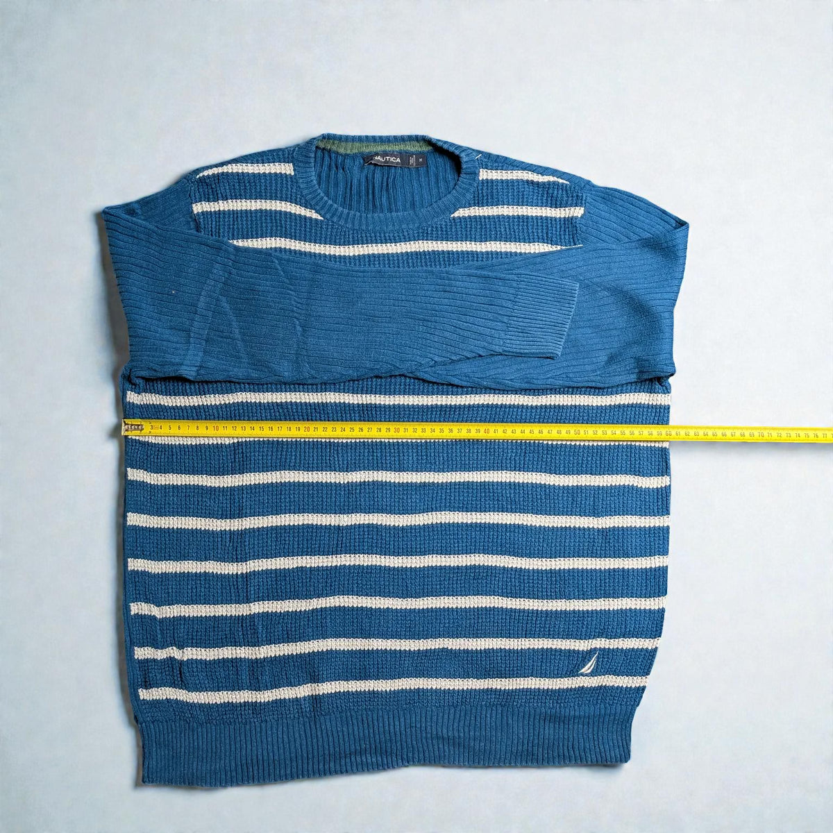 Nautica Vintage Preppy Sailing Sweater - M