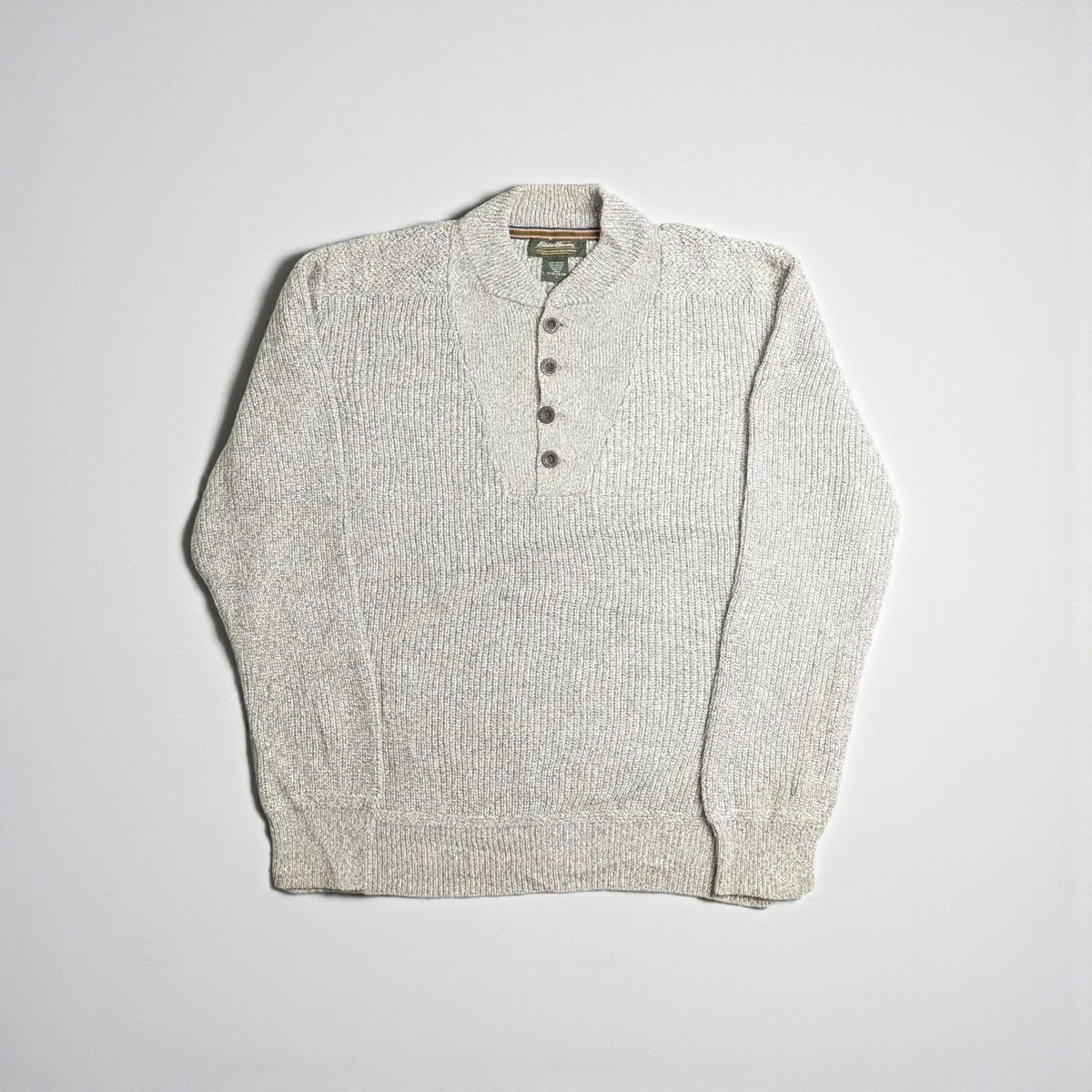 Eddie Bauer Vintage Henley Sweater - L