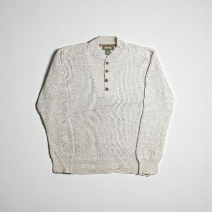 Eddie Bauer Vintage Henley Sweater - L