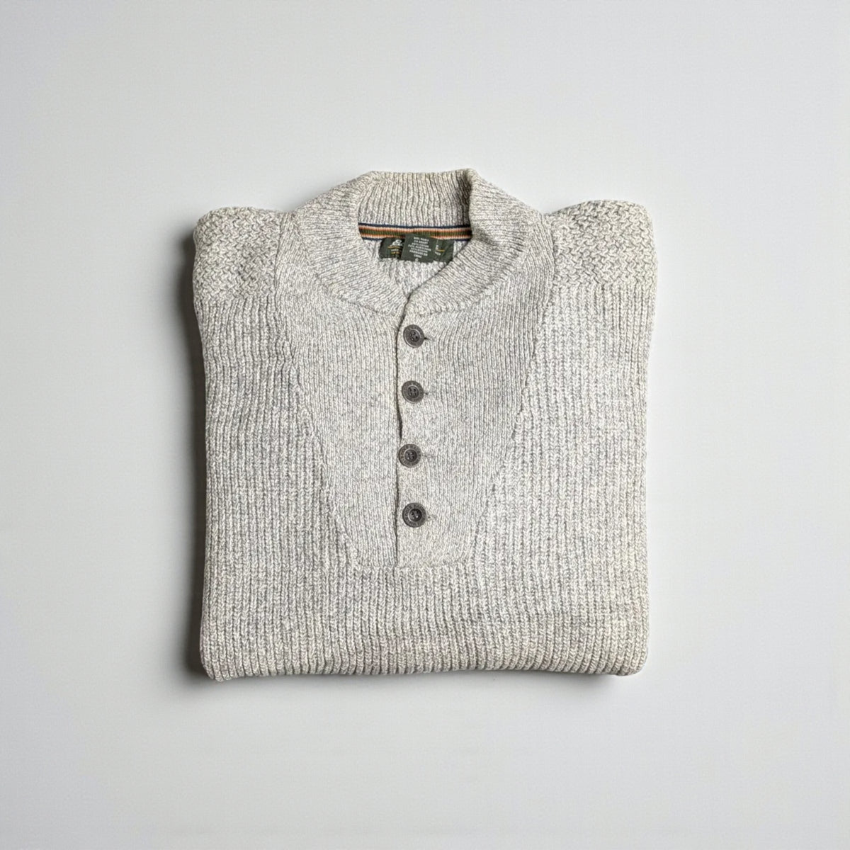 Eddie Bauer Vintage Henley Sweater - L