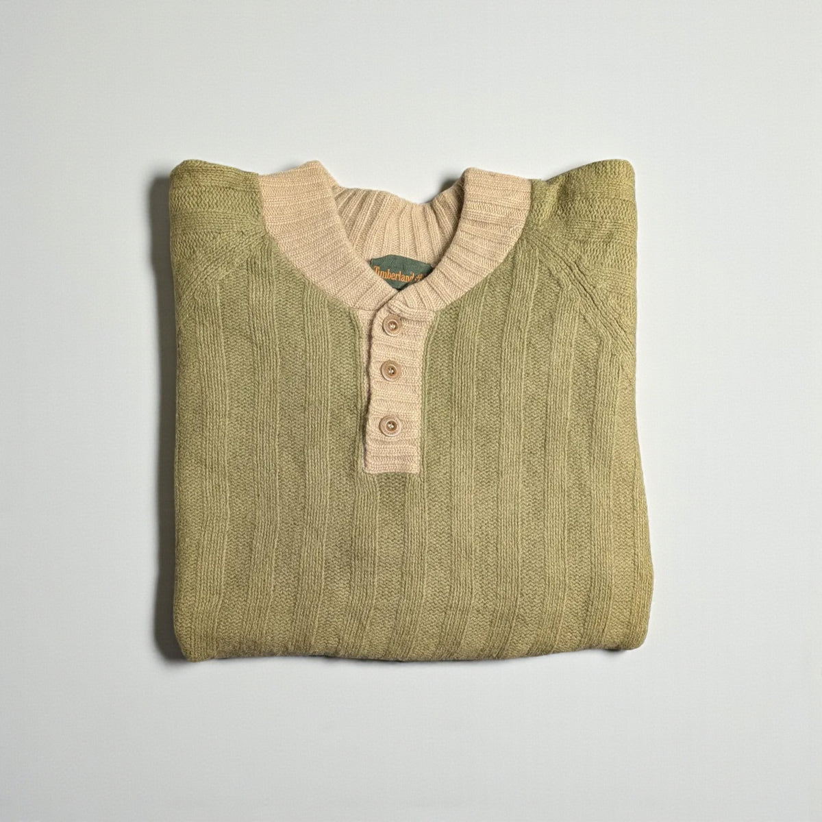 Vintage Timberland Henley Sweater - L
