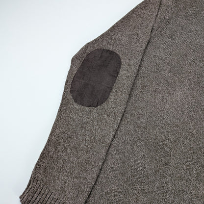 Maglione Chaps vintage anni 90 con toppe e bottoni - XL