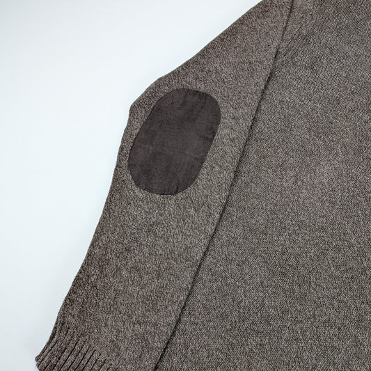 Maglione Chaps vintage anni 90 con toppe e bottoni - XL
