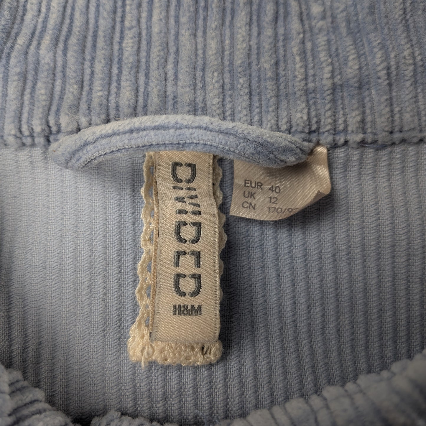 Giacca cropped in velluto a coste Divided by H&M - XS/S