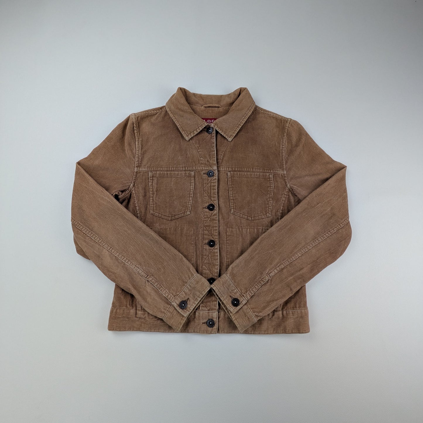 Giacca trucker in velluto a coste in stile anni 90 Y2K - XS/S