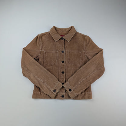 Giacca trucker in velluto a coste in stile anni 90 Y2K - XS/S