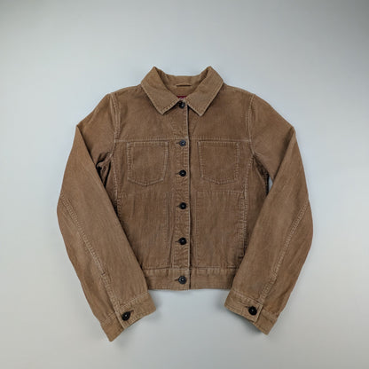 Giacca trucker in velluto a coste in stile anni 90 Y2K - XS/S