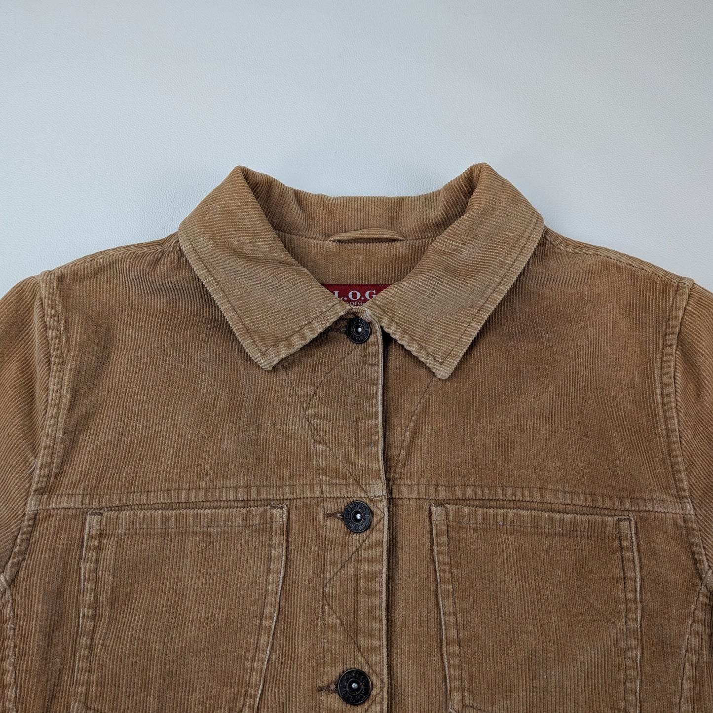 Giacca trucker in velluto a coste in stile anni 90 Y2K - XS/S