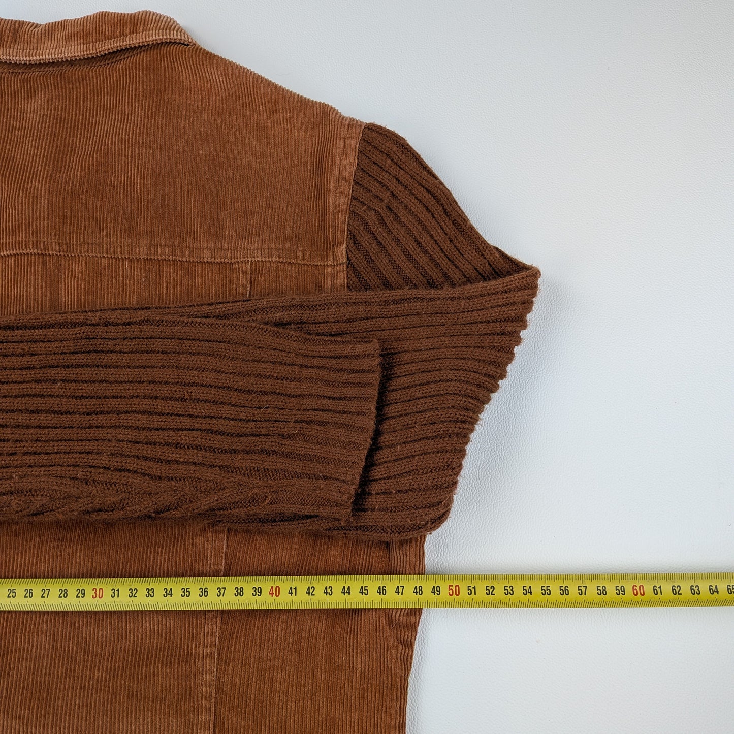 Giacca vintage ibrida trucker cardigan anni 90 2000 - S/M