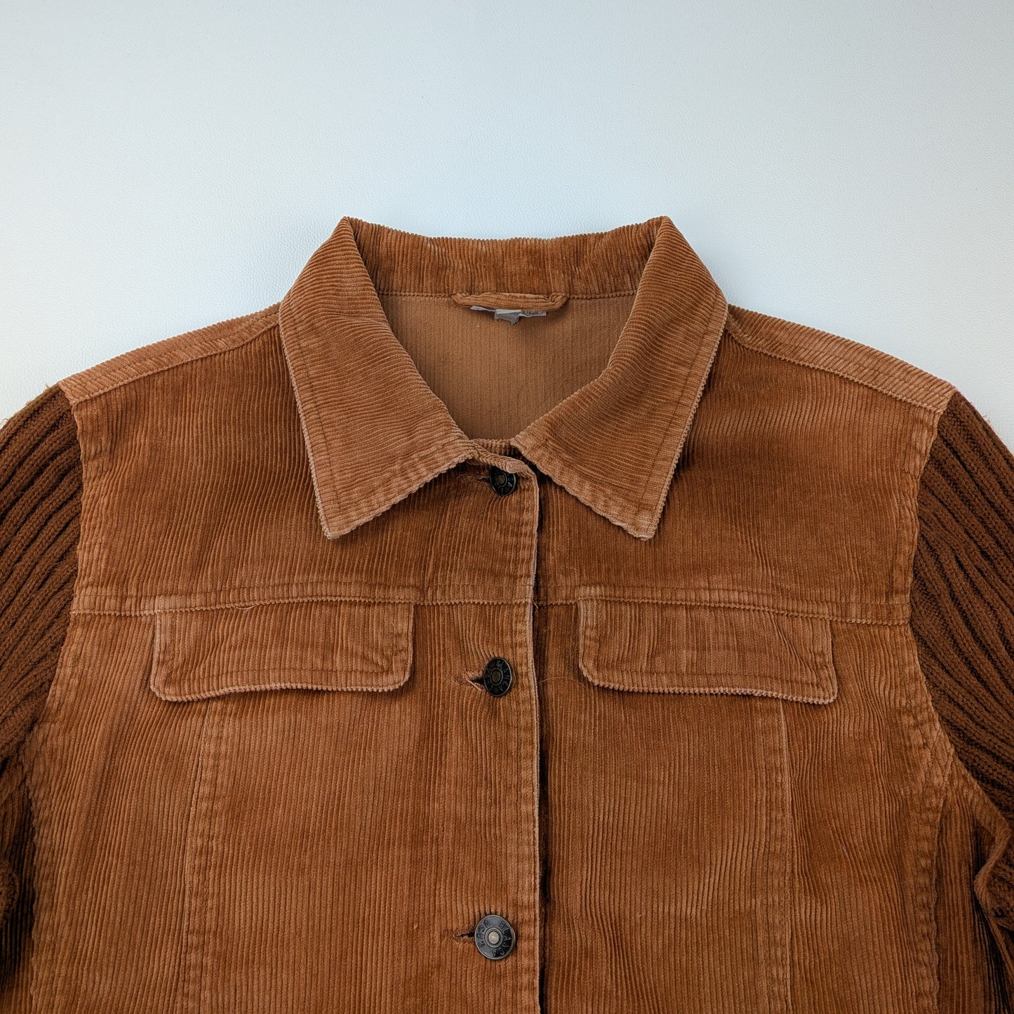 Giacca vintage ibrida trucker cardigan anni 90 2000 - S/M