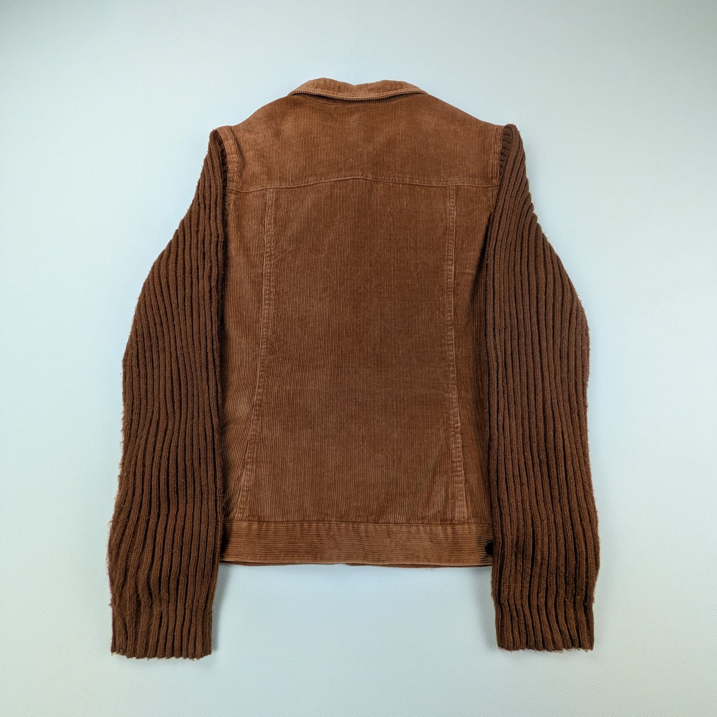 Giacca vintage ibrida trucker cardigan anni 90 2000 - S/M