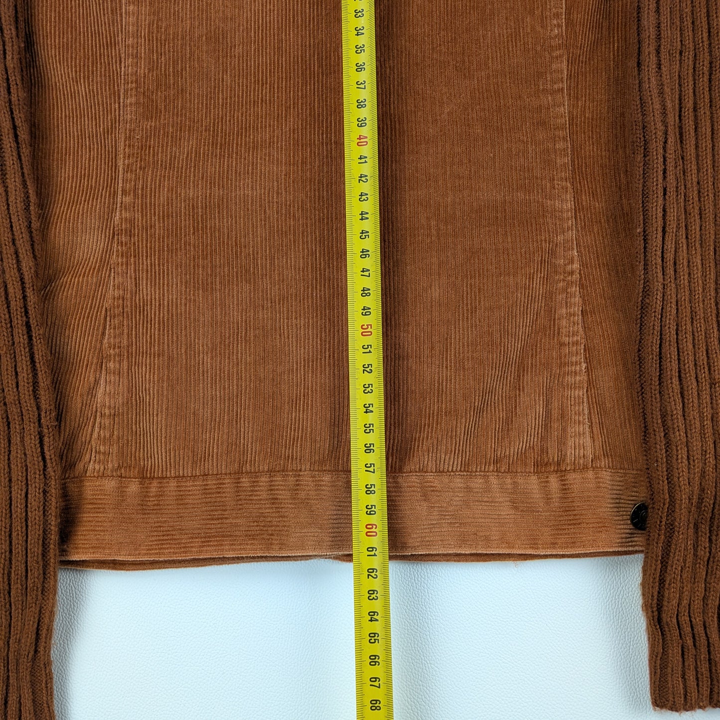 Giacca vintage ibrida trucker cardigan anni 90 2000 - S/M