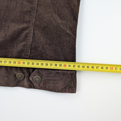 Giacca trucker vintage in velluto a coste anni ’90 Y2K - XS/S