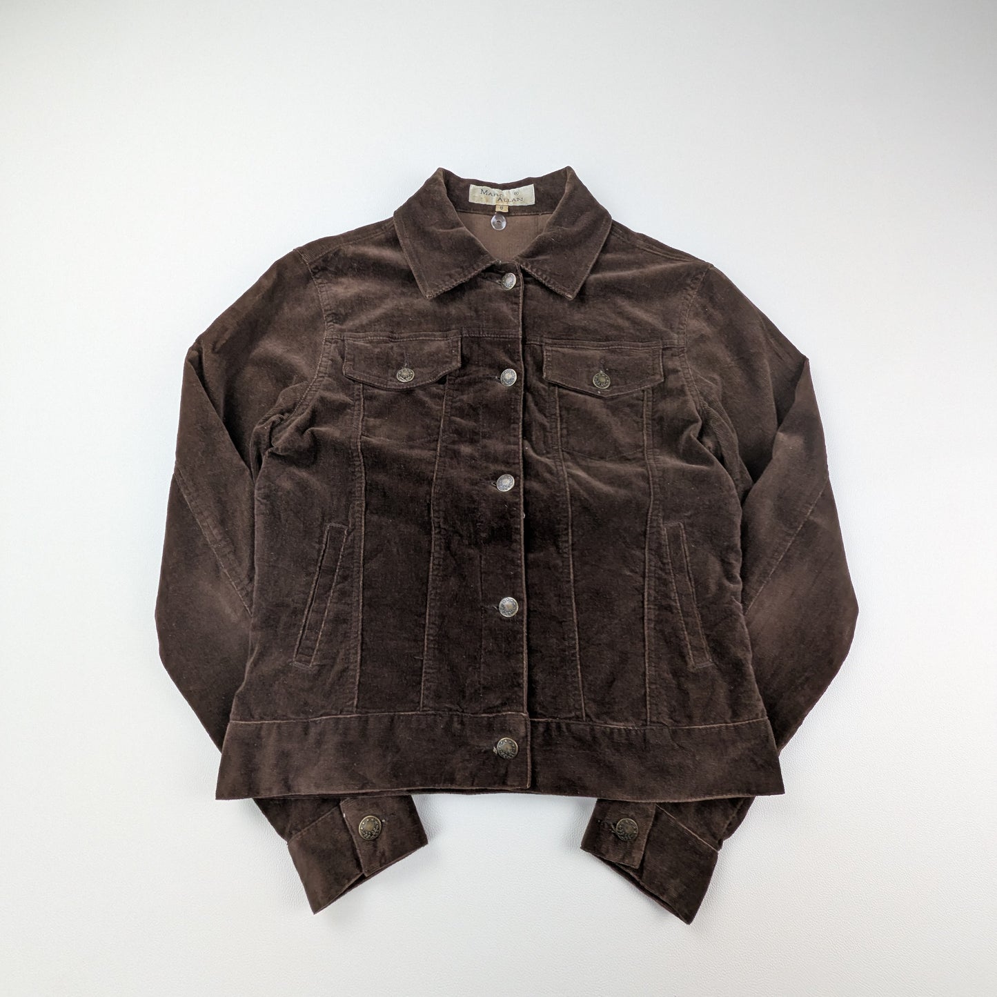 Giacca trucker vintage in velluto a coste anni ’90 Y2K - XS/S