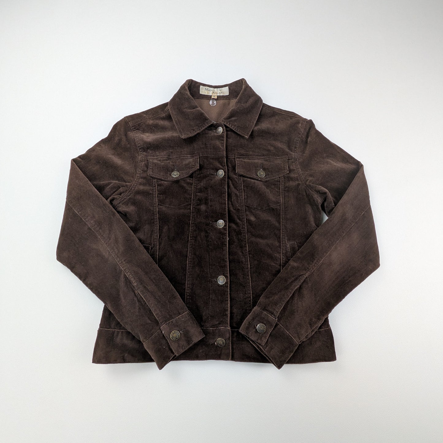 Giacca trucker vintage in velluto a coste anni ’90 Y2K - XS/S
