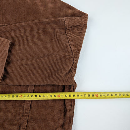 Giacca in velluto a coste Stradivarius cropped boxy - S