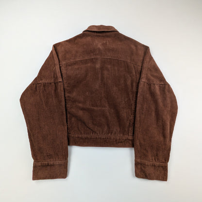 Giacca in velluto a coste Stradivarius cropped boxy - S