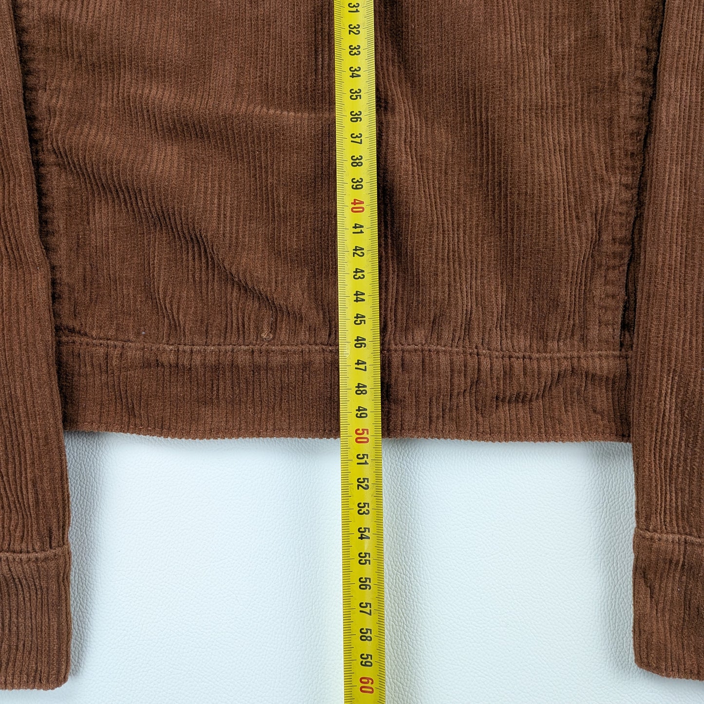 Giacca in velluto a coste Stradivarius cropped boxy - S