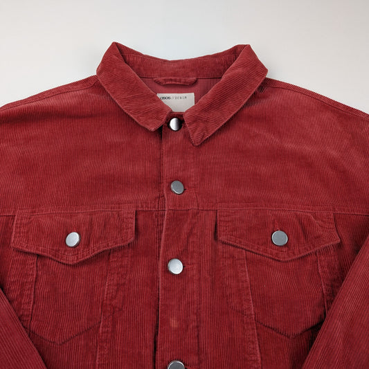 Giacca in velluto a coste Asos denim 90s Y2K - L/XL