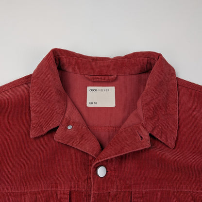 Giacca in velluto a coste Asos denim 90s Y2K - L/XL