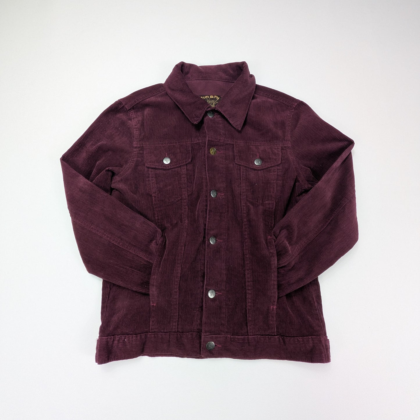 Giacca trucker vintage Run & Fly made in UK - S
