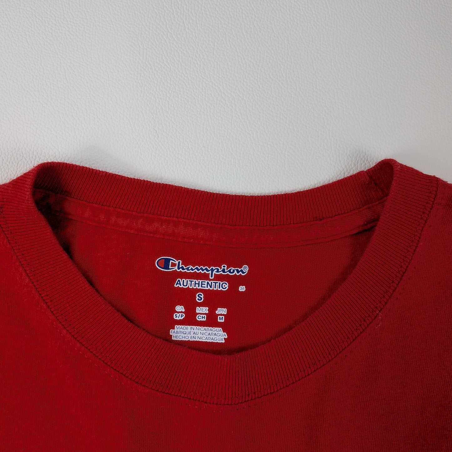Maglia vintage Champion varsity campus - S