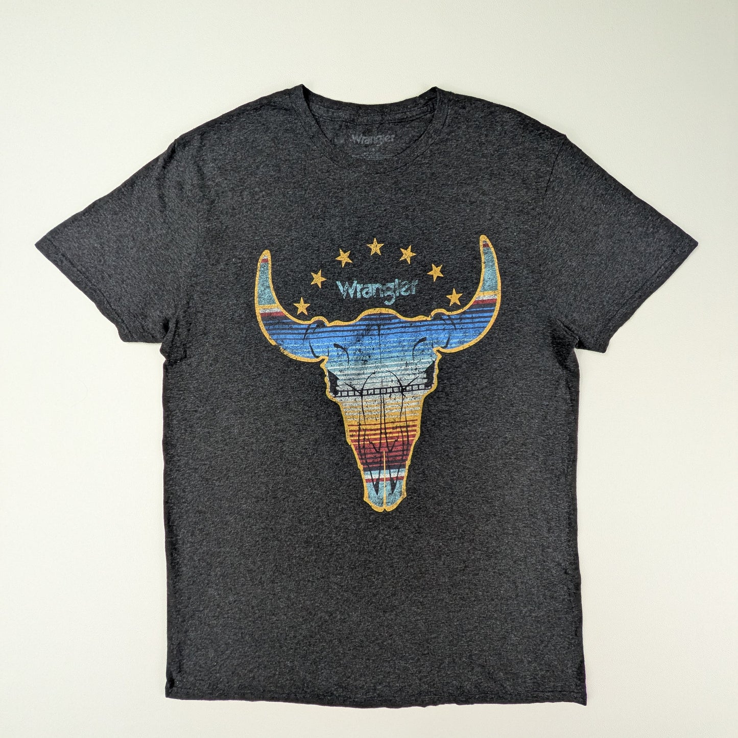 T-shirt vintage Wrangler western USA - M