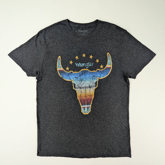 T-shirt vintage Wrangler western USA - M