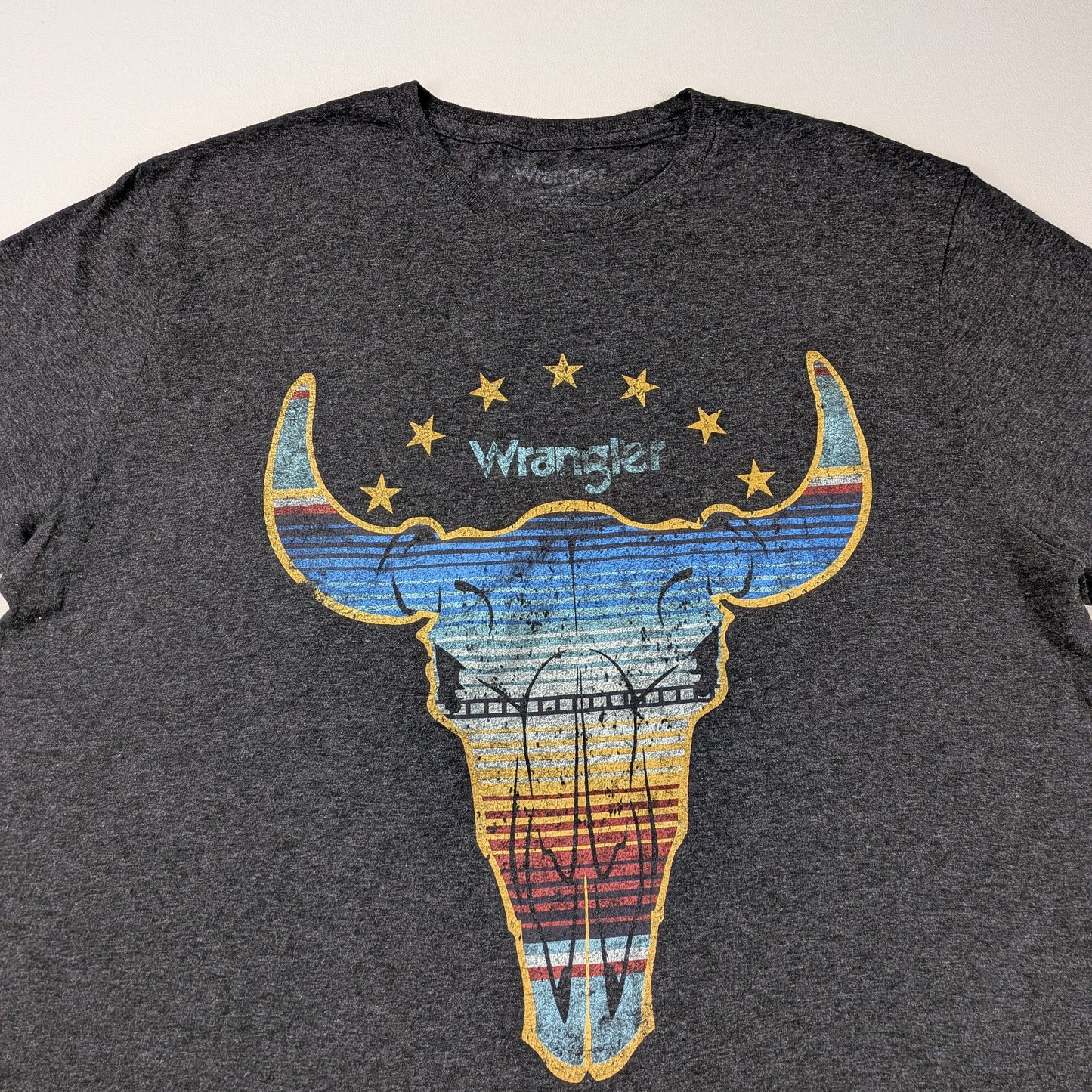 T-shirt vintage Wrangler western USA - M