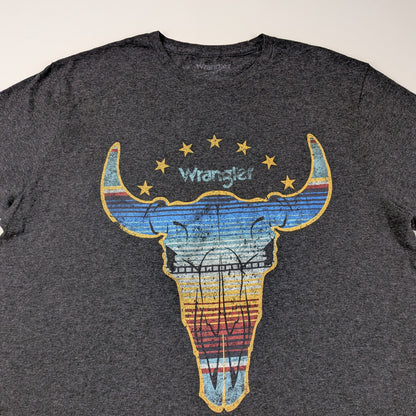 T-shirt vintage Wrangler western USA - M