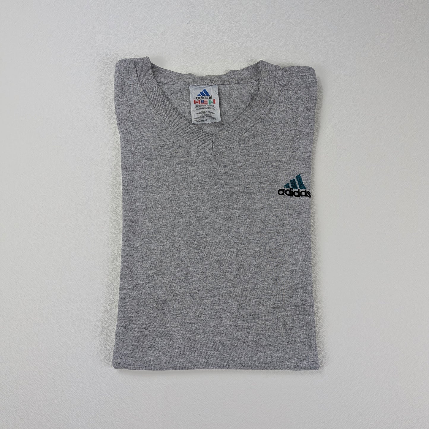 T-shirt Adidas vintage Made in USA anni 90 - M