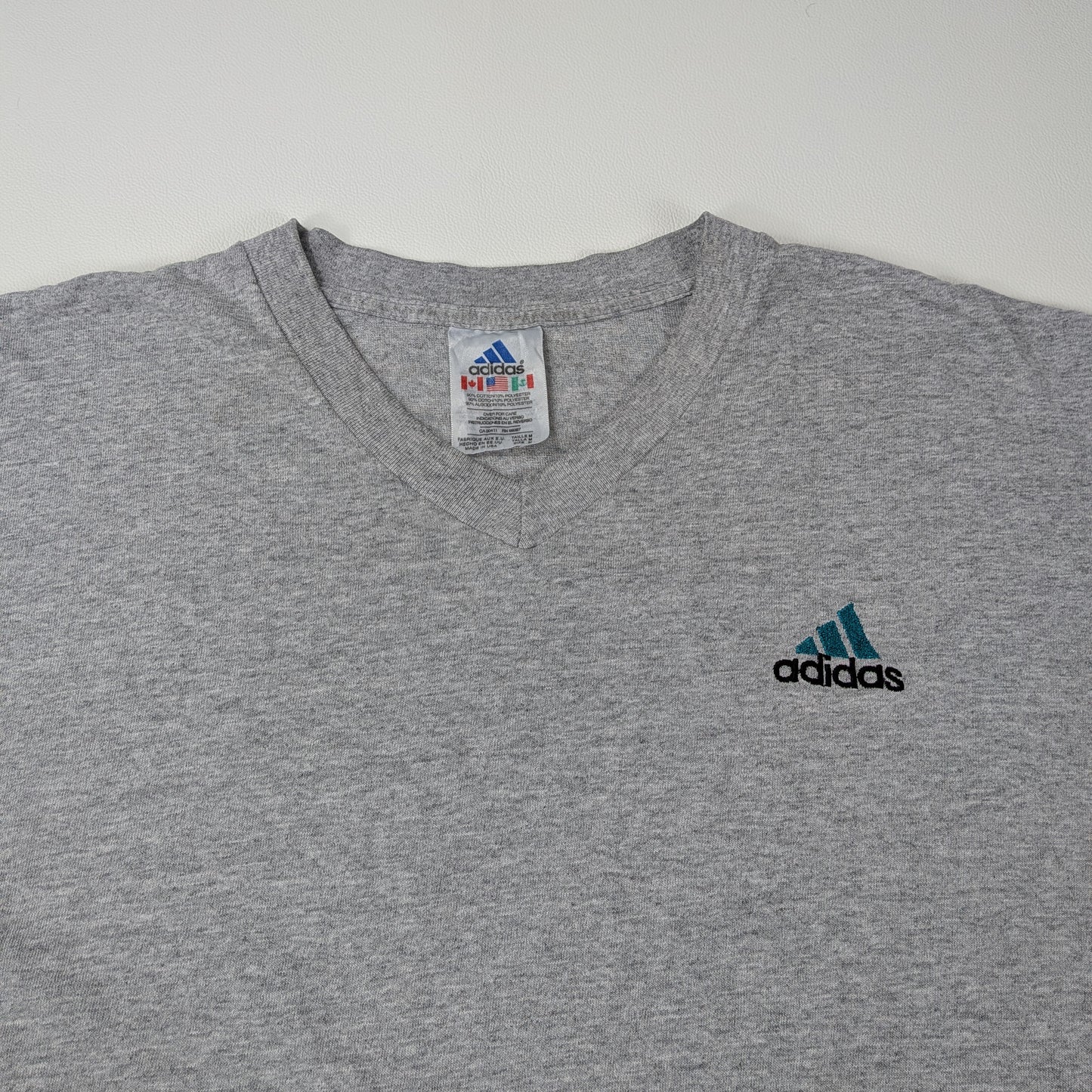 T-shirt Adidas vintage Made in USA anni 90 - M