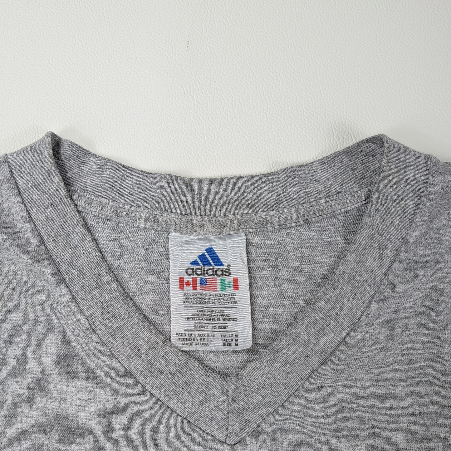 T-shirt Adidas vintage Made in USA anni 90 - M