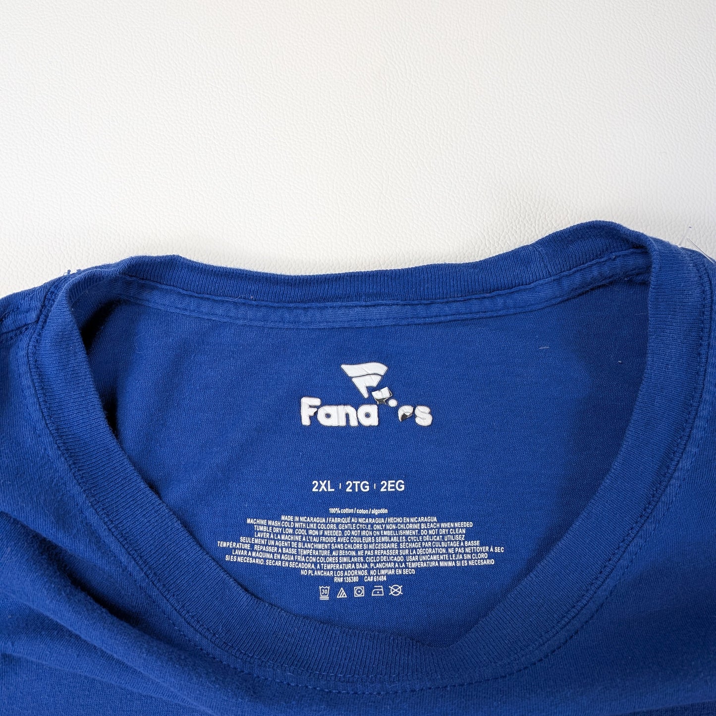 T-shirt Fanatics vintage sportswear calcio - 2XL