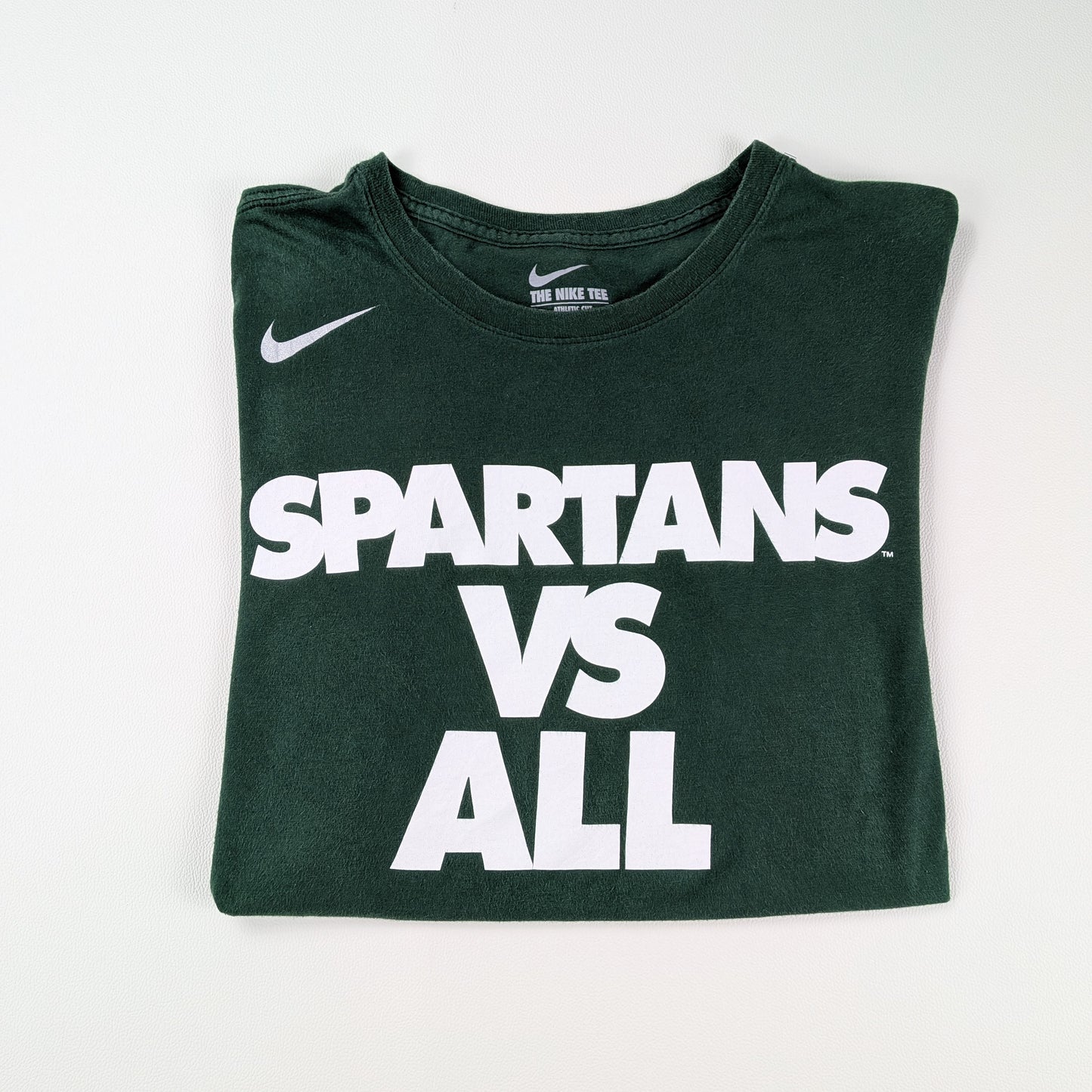 T-shirt vintage Nike Spartans NCAA campus USA - M