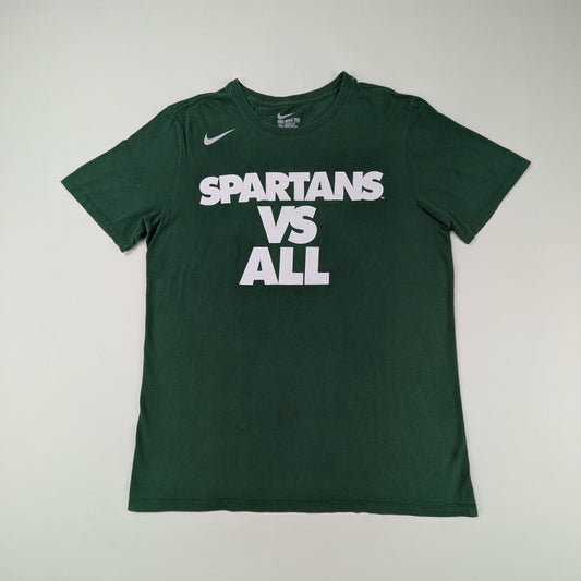 T-shirt vintage Nike Spartans NCAA campus USA - M
